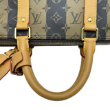 ルイ・ヴィトン LOUIS VUITTON キーポル・バンドリエール 50 LV×NIGO M45967 ブラウン モノグラム ・ストライプ ユニセックス ボストンバッグ