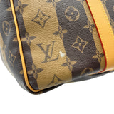 ルイ・ヴィトン LOUIS VUITTON キーポル・バンドリエール 50 LV×NIGO M45967 ブラウン モノグラム ・ストライプ ユニセックス ボストンバッグ