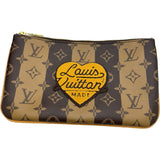 ルイ・ヴィトン LOUIS VUITTON トリオ･メッセンジャーバッグ LV×NIGO M45965 ブラウン モノグラム・ストライプ レディース ショルダーバッグ