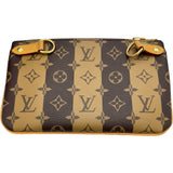 ルイ・ヴィトン LOUIS VUITTON トリオ･メッセンジャーバッグ LV×NIGO M45965 ブラウン モノグラム・ストライプ レディース ショルダーバッグ