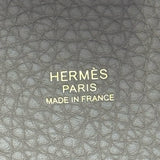 エルメス HERMES ピコタンロックPM G刻印 エトゥープ ゴールド金具 トリヨン レディース ハンドバッグ