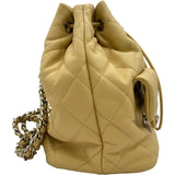 シャネル CHANEL マトラッセ チェーンバックパック AS4342 ベージュ ゴールド金具 ラムスキン レディース リュック・デイパック
