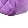 シャネル CHANEL ミニマトラッセ20 A69900 29番台 パープル シルバー金具 ラムスキン レディース ショルダーバッグ