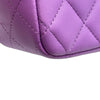 シャネル CHANEL ミニマトラッセ20 A69900 29番台 パープル シルバー金具 ラムスキン レディース ショルダーバッグ