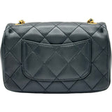 シャネル CHANEL ミニフラップバッグ18 AS3457 ブラック ゴールド金具 ラムスキン レディース ショルダーバッグ