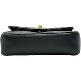 シャネル CHANEL ミニフラップバッグ18 AS3457 ブラック ゴールド金具 ラムスキン レディース ショルダーバッグ