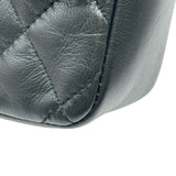 シャネル CHANEL ミニフラップバッグ18 AS3457 ブラック ゴールド金具 ラムスキン レディース ショルダーバッグ