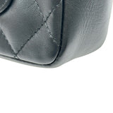 シャネル CHANEL ミニフラップバッグ18 AS3457 ブラック ゴールド金具 ラムスキン レディース ショルダーバッグ