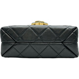 シャネル CHANEL マトラッセ チェーンショルダーバッグ AS2633 ブラック ゴールド金具 ラムスキン レディース ショルダーバッグ