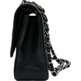 シャネル CHANEL マトラッセ25 A01112 16番台 ブラック シルバー金具 キャビアスキン レディース ショルダーバッグ