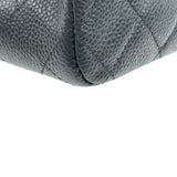 シャネル CHANEL マトラッセ25 A01112 16番台 ブラック シルバー金具 キャビアスキン レディース ショルダーバッグ