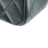 シャネル CHANEL マトラッセ25 A01112 16番台 ブラック シルバー金具 キャビアスキン レディース ショルダーバッグ