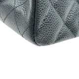 シャネル CHANEL マトラッセ25 A01112 16番台 ブラック シルバー金具 キャビアスキン レディース ショルダーバッグ