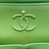 シャネル CHANEL マトラッセ23 A01113 グリーン ゴールド金具 キャビアスキン レディース ショルダーバッグ