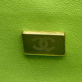 シャネル CHANEL マトラッセ23 A01113 グリーン ゴールド金具 キャビアスキン レディース ショルダーバッグ