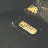 シャネル CHANEL CCフィリグリースモールバニティショルダーバッグ A93342 26番台 ネイビー ゴールド金具 キャビアスキン レディース ショルダーバッグ