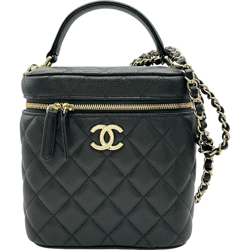 シャネル CHANEL マトラッセバニティケースショルダー AS2362 31番台