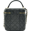 シャネル CHANEL マトラッセバニティケースショルダー AS2362 31番台 ブラック ゴールド金具 キャビアスキン レディース ショルダーバッグ