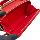 シャネル CHANEL ココマーク2WAYカメラバッグ 27番台 レッド ゴールド金具 キャビアスキン レディース ショルダーバッグ