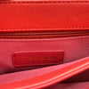 シャネル CHANEL マトラッセ 2WAYハンドバッグ AS0626 27番台 レッド ゴールド金具 ラムスキン レディース ショルダーバッグ