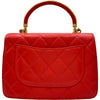 シャネル CHANEL マトラッセ 2WAYハンドバッグ AS0626 27番台 レッド ゴールド金具 ラムスキン レディース ショルダーバッグ