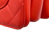 シャネル CHANEL マトラッセ 2WAYハンドバッグ AS0626 27番台 レッド ゴールド金具 ラムスキン レディース ショルダーバッグ
