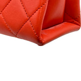 シャネル CHANEL マトラッセ 2WAYチェーンショルダー 28番台 レッド ゴールド金具 ラムスキン レディース ショルダーバッグ