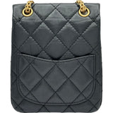 シャネル CHANEL 2.55 チェーンショルダーバッグ AS1961 30番台 ブラック ゴールド金具 エイジドカーフスキン レディース ショルダーバッグ