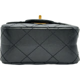シャネル CHANEL 2.55 チェーンショルダーバッグ AS1961 30番台 ブラック ゴールド金具 エイジドカーフスキン レディース ショルダーバッグ