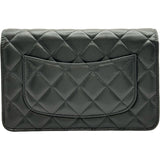 シャネル CHANEL マトラッセ チェーンウォレット AP3622 ブラック ゴールド金具 ラムスキン レディース ショルダーバッグ