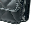 シャネル CHANEL マトラッセ チェーンウォレット AP3622 ブラック ゴールド金具 ラムスキン レディース ショルダーバッグ