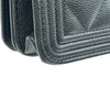 シャネル CHANEL ボーイシャネルチェーンウォレット AP1117 ブラック シルバー金具 キャビアスキン レディース ショルダーバッグ