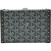 ゴヤール GOYARD ミノディエールトランクショルダーバッグ グレー コーティングキャンバス レディース ショルダーバッグ