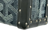 ゴヤール GOYARD ミノディエールトランクショルダーバッグ グレー コーティングキャンバス レディース ショルダーバッグ