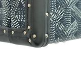ゴヤール GOYARD ミノディエールトランクショルダーバッグ グレー コーティングキャンバス レディース ショルダーバッグ