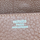 エルメス HERMES エトリヴィエールⅡ □O刻印 コニャック シルバー金具 フィヨルド レディース ショルダーバッグ