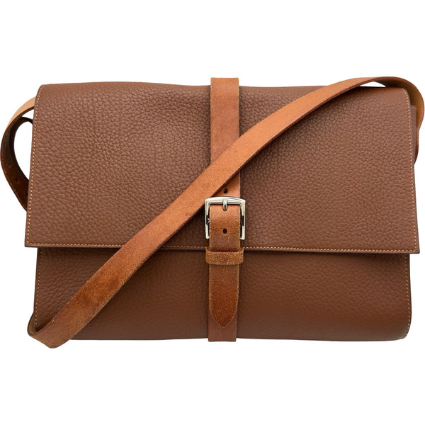 エルメス HERMES エトリヴィエールⅡ □O刻印 コニャック シルバー金具