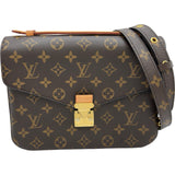 ルイ・ヴィトン LOUIS VUITTON ポシェット・メティスMM M44875 ブラウン モノグラムキャンバス レディース ショルダーバッグ