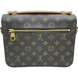 ルイ・ヴィトン LOUIS VUITTON ポシェット・メティスMM M44875 ブラウン モノグラムキャンバス レディース ショルダーバッグ