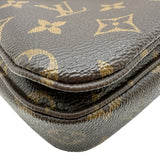 ルイ・ヴィトン LOUIS VUITTON ポシェット・メティスMM M44875 ブラウン モノグラムキャンバス レディース ショルダーバッグ