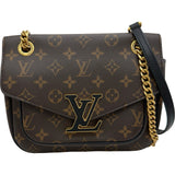 ルイ・ヴィトン LOUIS VUITTON パッシー M45592 ブラウン モノグラムキャンバス レディース ショルダーバッグ