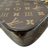 ルイ・ヴィトン LOUIS VUITTON パッシー M45592 ブラウン モノグラムキャンバス レディース ショルダーバッグ