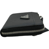 プラダ PRADA トライアングルロゴキーケース 2PP122 ブラック サフィアーノ ユニセックス カードケース