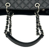 シャネル CHANEL GST チェーントートバッグ A50995 16番台 ブラック シルバー金具 キャビアスキン レディース トートバッグ