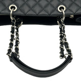 シャネル CHANEL GST チェーントートバッグ A50995 16番台 ブラック シルバー金具 キャビアスキン レディース トートバッグ