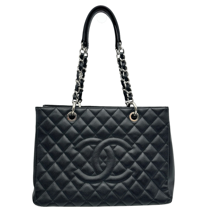 シャネル CHANEL GST チェーントートバッグ A50995 16番台 ブラック