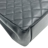 シャネル CHANEL GST チェーントートバッグ A50995 16番台 ブラック シルバー金具 キャビアスキン レディース トートバッグ