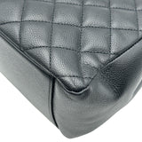 シャネル CHANEL GST チェーントートバッグ A50995 16番台 ブラック シルバー金具 キャビアスキン レディース トートバッグ
