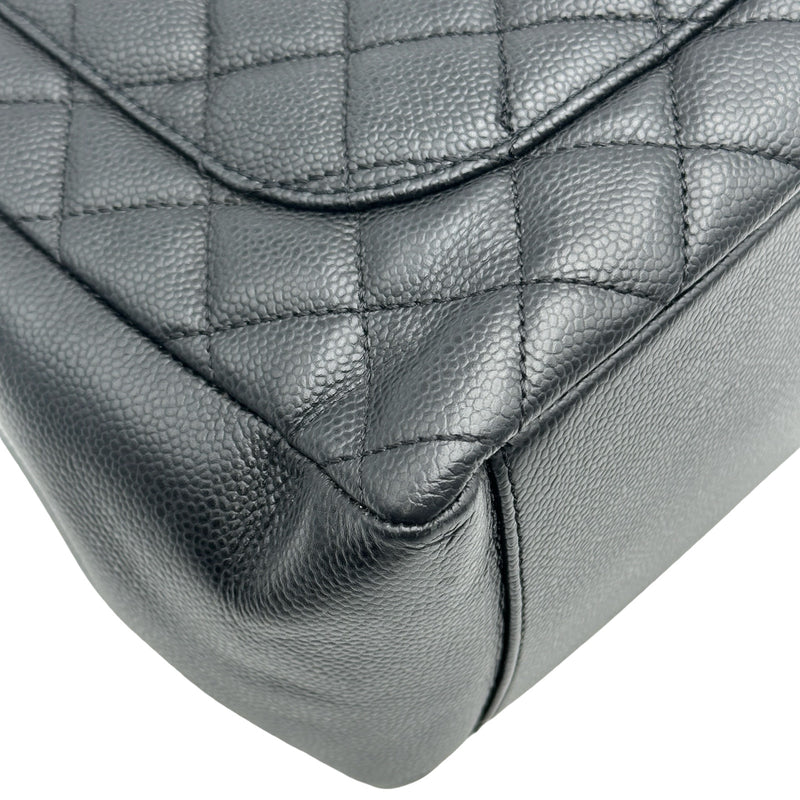 シャネル CHANEL GST チェーントートバッグ A50995 16番台 ブラック