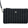 シャネル CHANEL ドーヴィルGM A66941 ブラック シルバー金具 コットン レディース トートバッグ